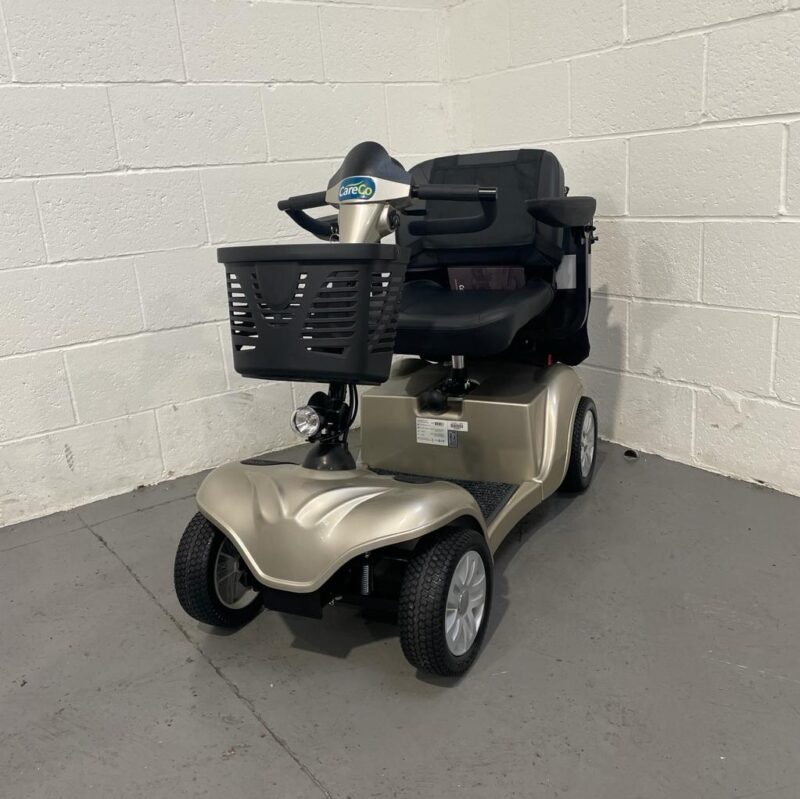 Champagne Coloured 4 Wheeled Scooter with Swivel Seat Careco Victory
