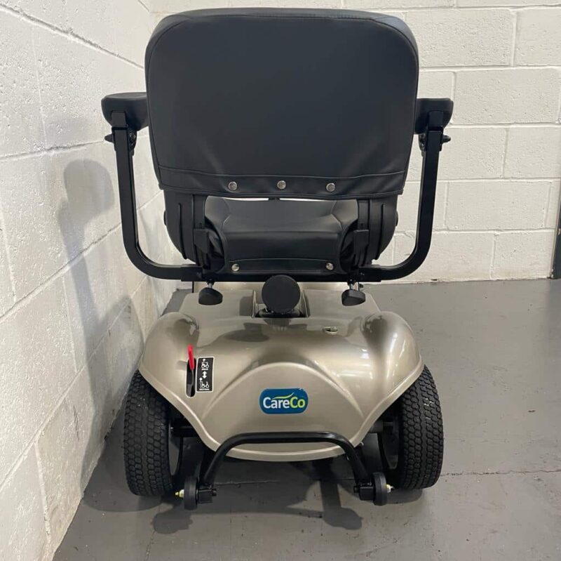 Champagne Coloured 4 Wheeled Scooter with Swivel Seat Careco Victory
