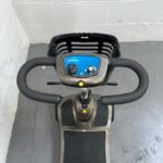 Photo of the Handlebars and Controls on a Used Bronze and Black One Rehab Illusion Second-hand Mobility Scooter. One Rehab Illusion