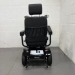 Photo of the Rear of a Black Stirling S700 Second-hand Mobility Scooter. Sunrise Medical Sterling S700